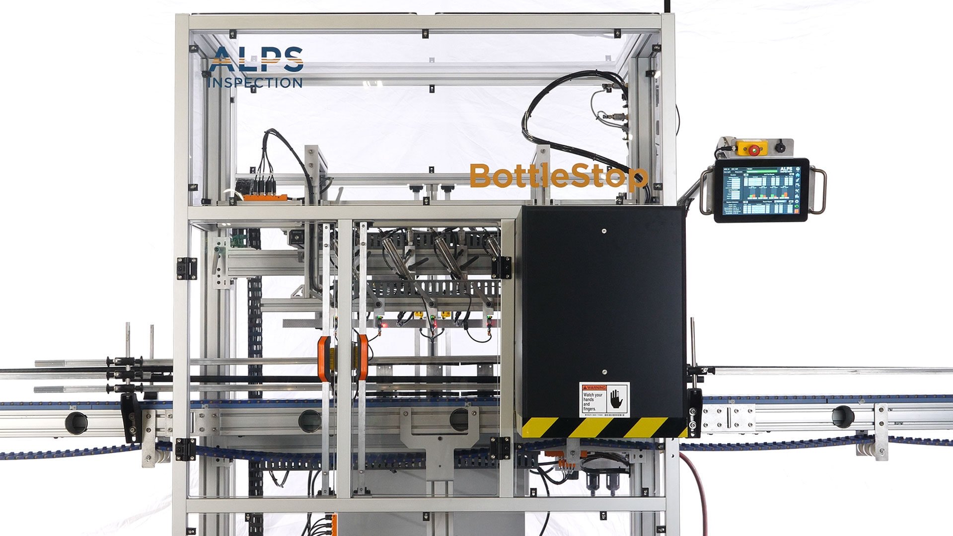 BottleStop leak tester from the front